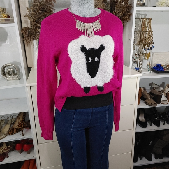 Lot of 2 Candy Couture Sweaters Size M/L - Picture 2 of 13